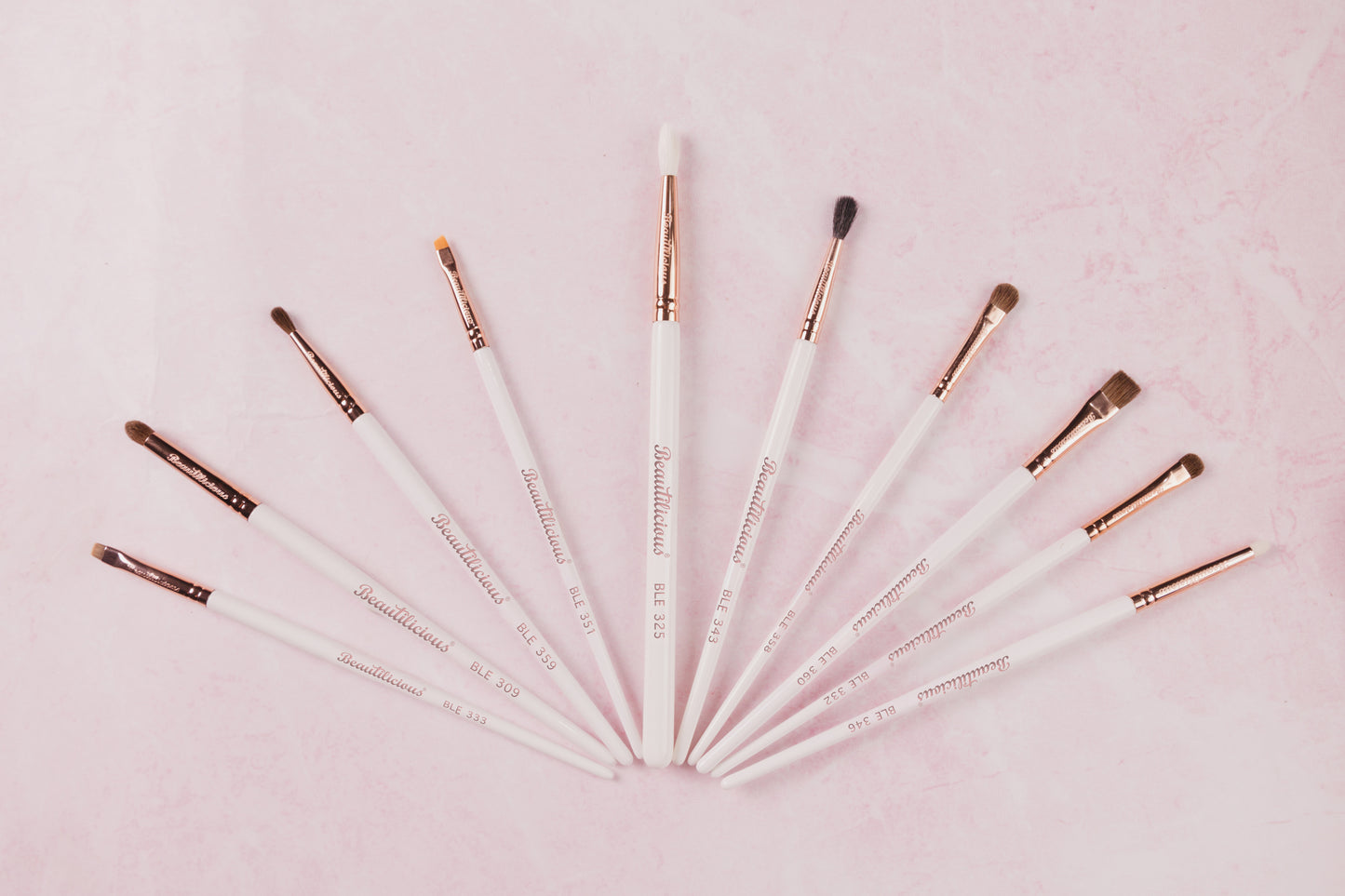 The Precision Edit – Detail Eye Brushes Set (10 Brushes)