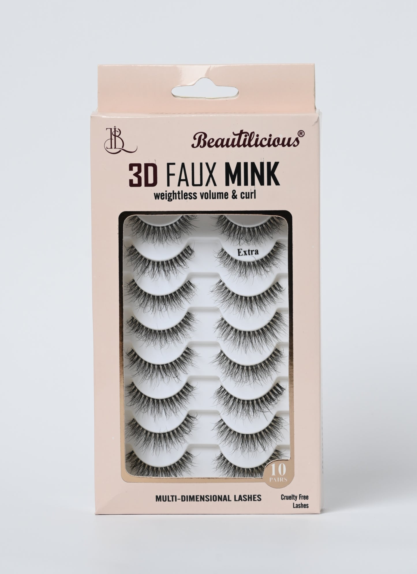 3D FAUX MINK LASHES: EXTRA (10 PAIRS)