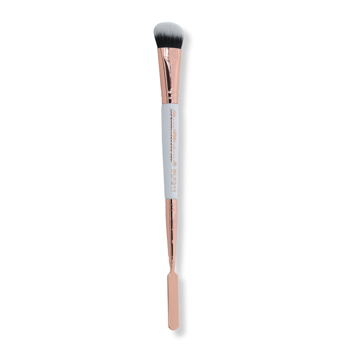 2 Ultra-Thin Foundation Pinsel & 2 Puderquasten – Makeup-Set Für Foundation, Concealer & Puder