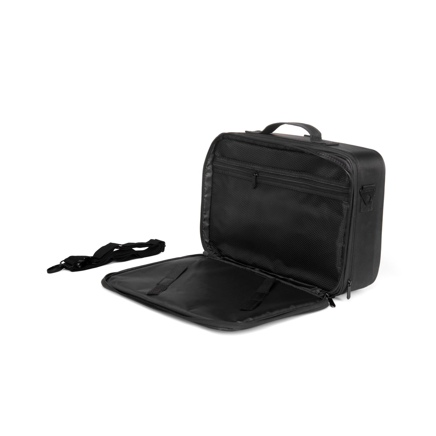 Beautilicious lightweight black laptop vanity bag for professional use