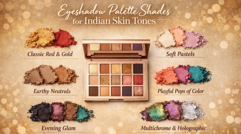 Eyeshadow Shades for Indian Festive and Bridal Looks