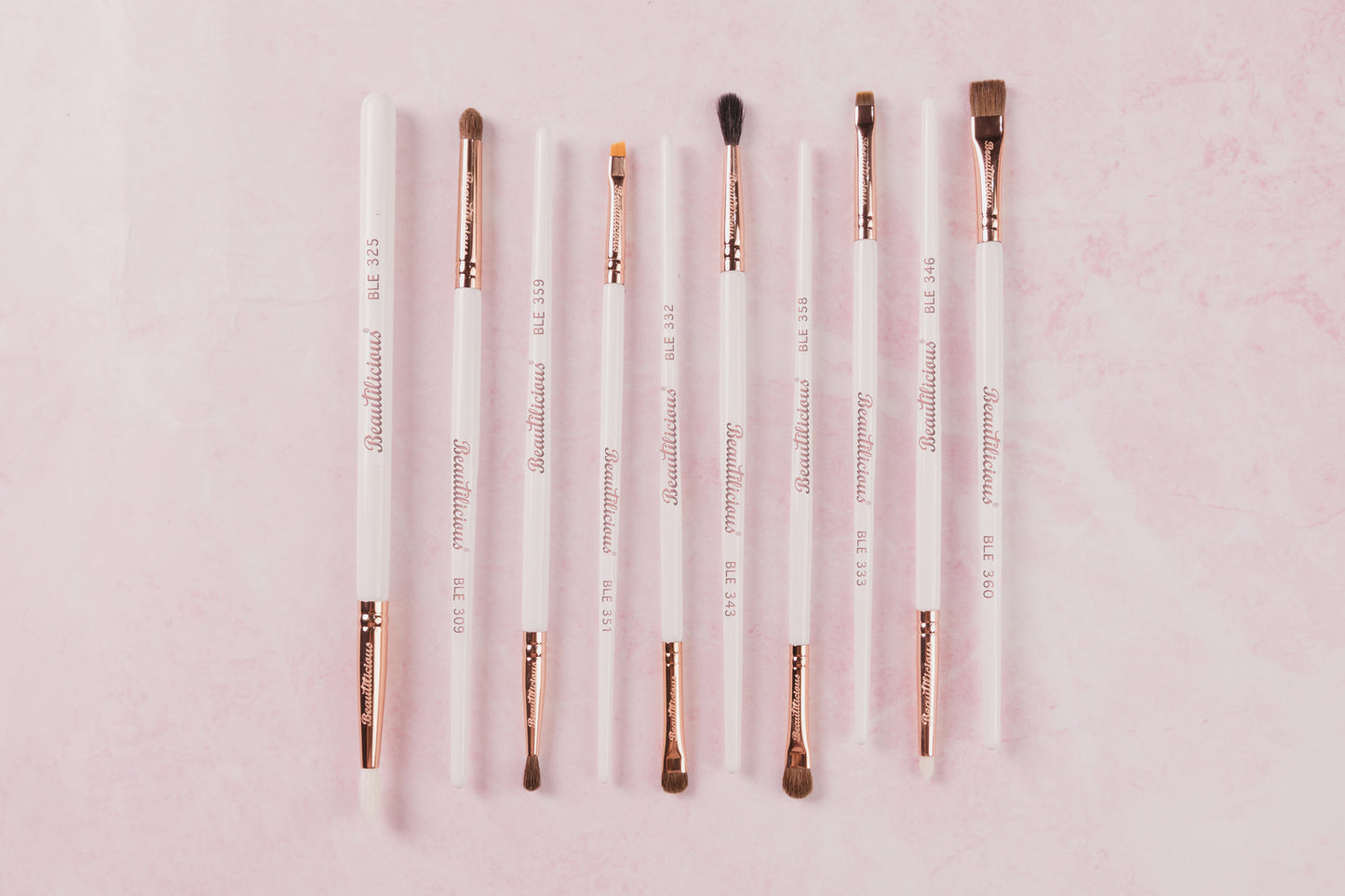 The Precision Edit – Detail Eye Brushes Set (10 Brushes)