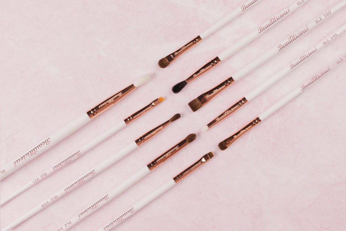 The Precision Edit – Detail Eye Brushes Set (10 Brushes)