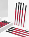 Hued Collection Brush Kit (25 Pcs.) + Free Onyx Glam Cylinder Brush Holder