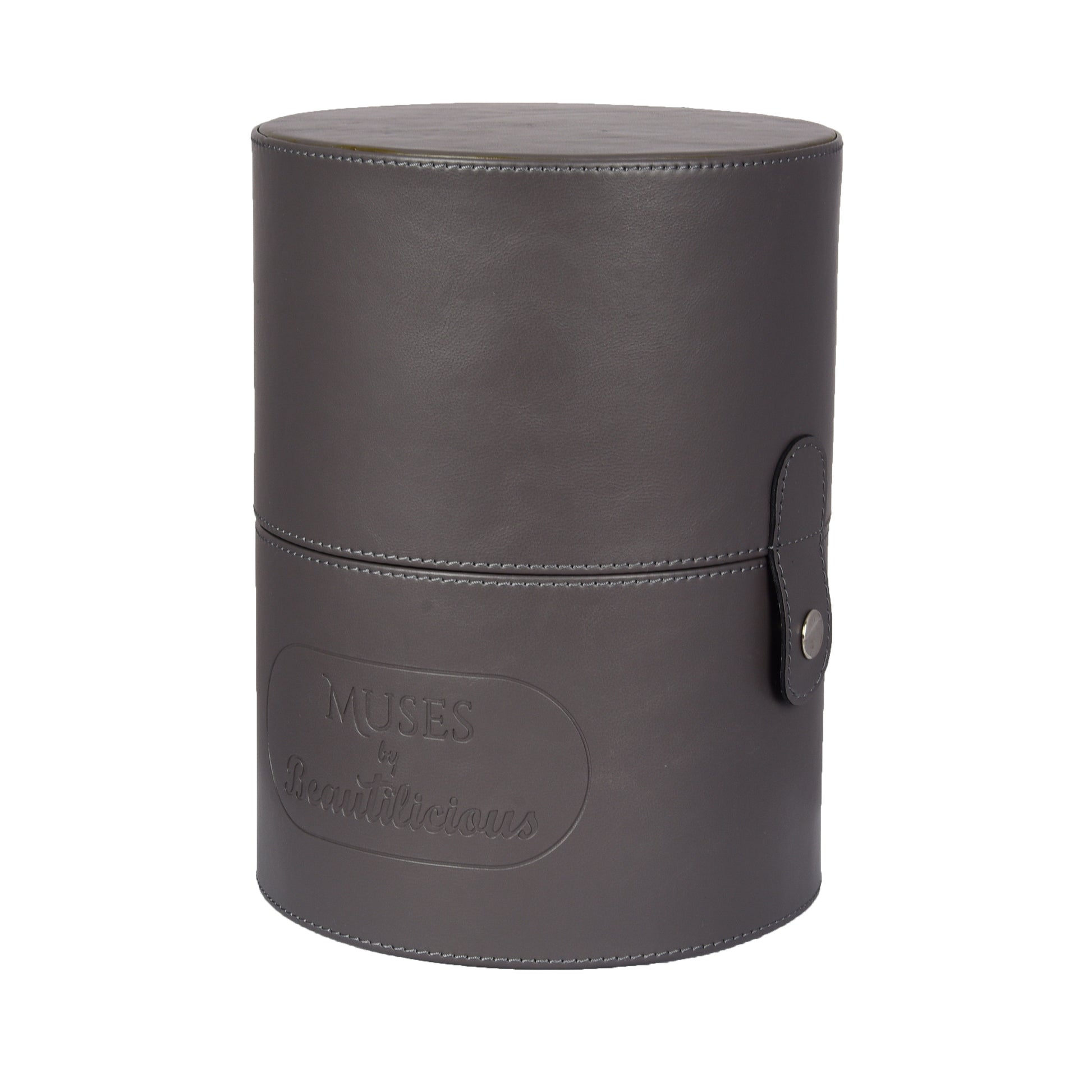 Pyrite Glam Cylinder Brush Holder for professional makeup artists