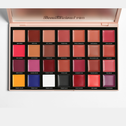 Beautilicious Pro Lip Couture Matte Lipstick Palette