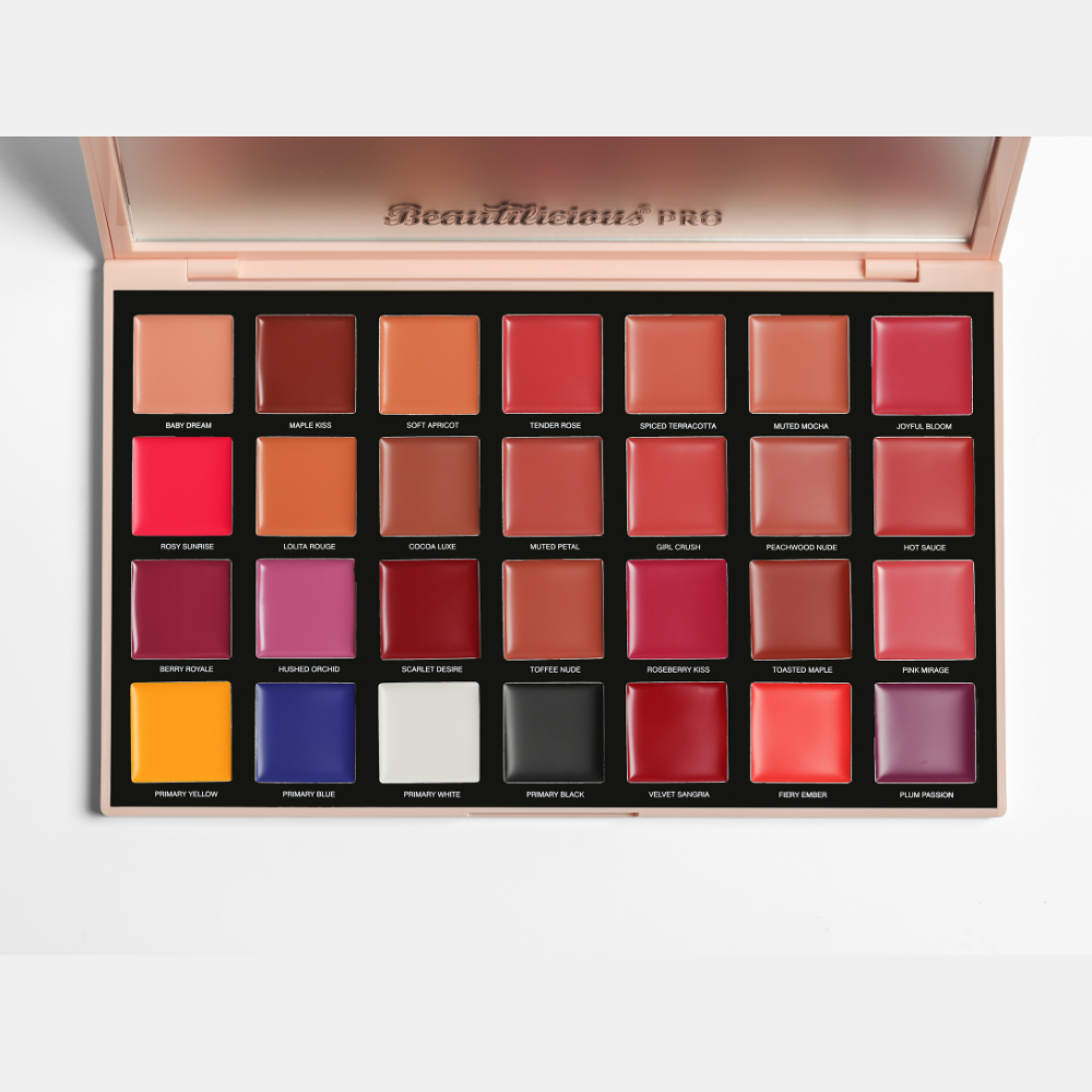 Beautilicious Pro Lip Couture Matte Lipstick Palette