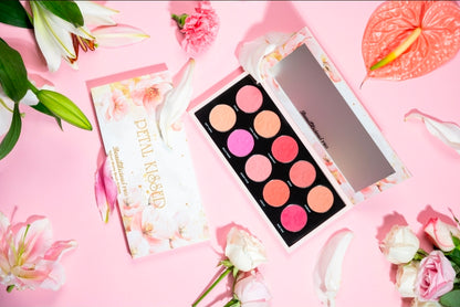 Petal Kissed Velvet Matte Blush Palette (10 Colors)