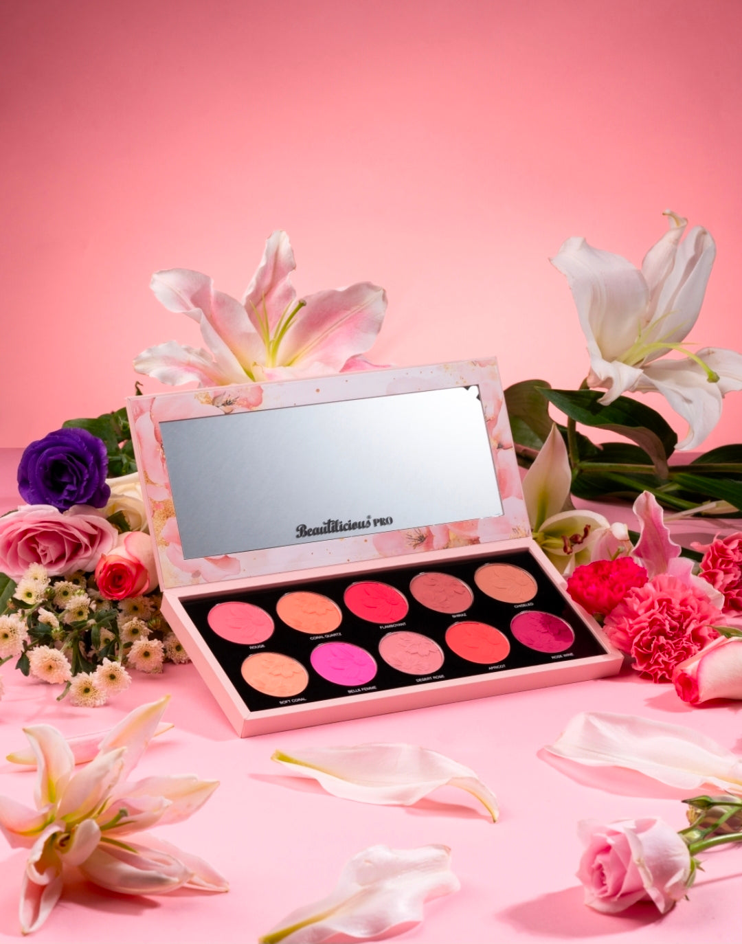 Petal Kissed Velvet Matte Blush Palette (10 Colors)