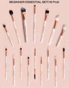 16 PIECE ESSENTIAL MAKEUP SET For BEGINNER