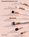 16 PIECE ESSENTIAL MAKEUP SET For BEGINNER