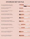30 PIECE EYE BRUSH SET
