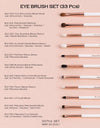 33 PIECE EYE BRUSH SET