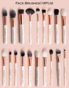 19 PIECE FACE BRUSH SET