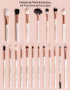 BRUSH BEGIN BEAUTY ESSENTIALS - 19 PCS EYE & FACE SET