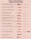 PREMIUM PROFESSIONAL - 19 PCS EYE & FACE SET