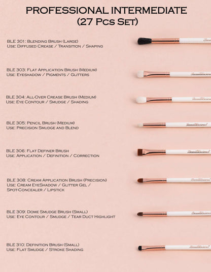 Professional 27-Piece Makeup Brush Set