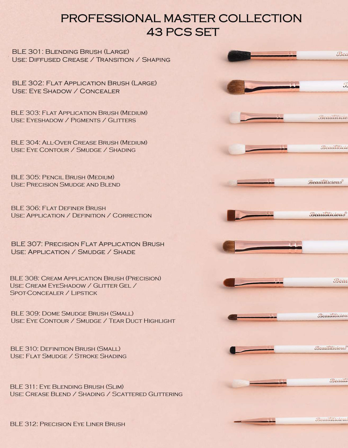 Professional Master Collection (43 PCS SET)