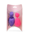 COMBO - FLAWLESS BLENDERS - TEAR DROP PINK & BAKE CUT PURPLE