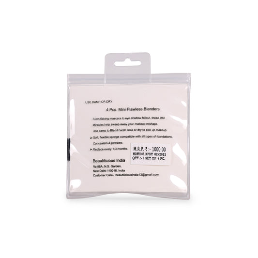 Travel-friendly mini flawless blenders