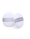 MEDIUM LUXURY POWDER PUFF - ROUND (WHITE)