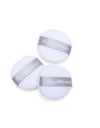 MINI LUXURY POWDER PUFF - ROUND (WHITE)