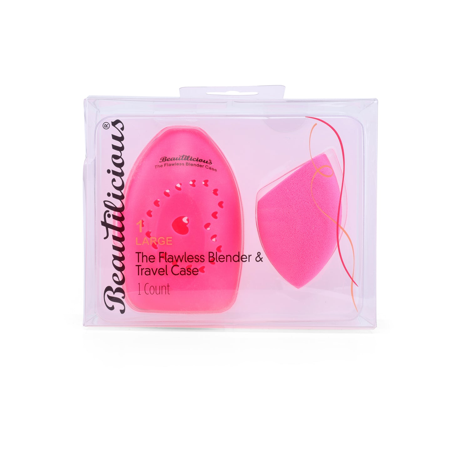 Bake Cut Pink Blender with Travel Case - Flawless Blender