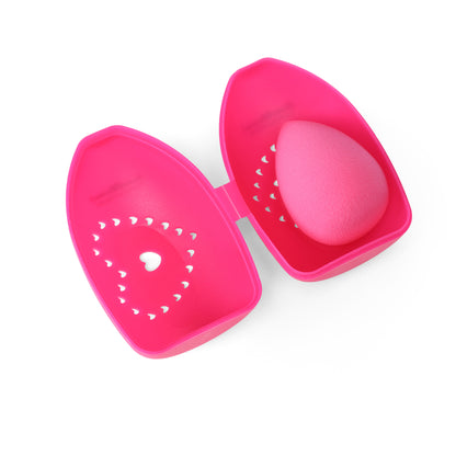 Pink Flawless Blender With Travel Case - Teardrop