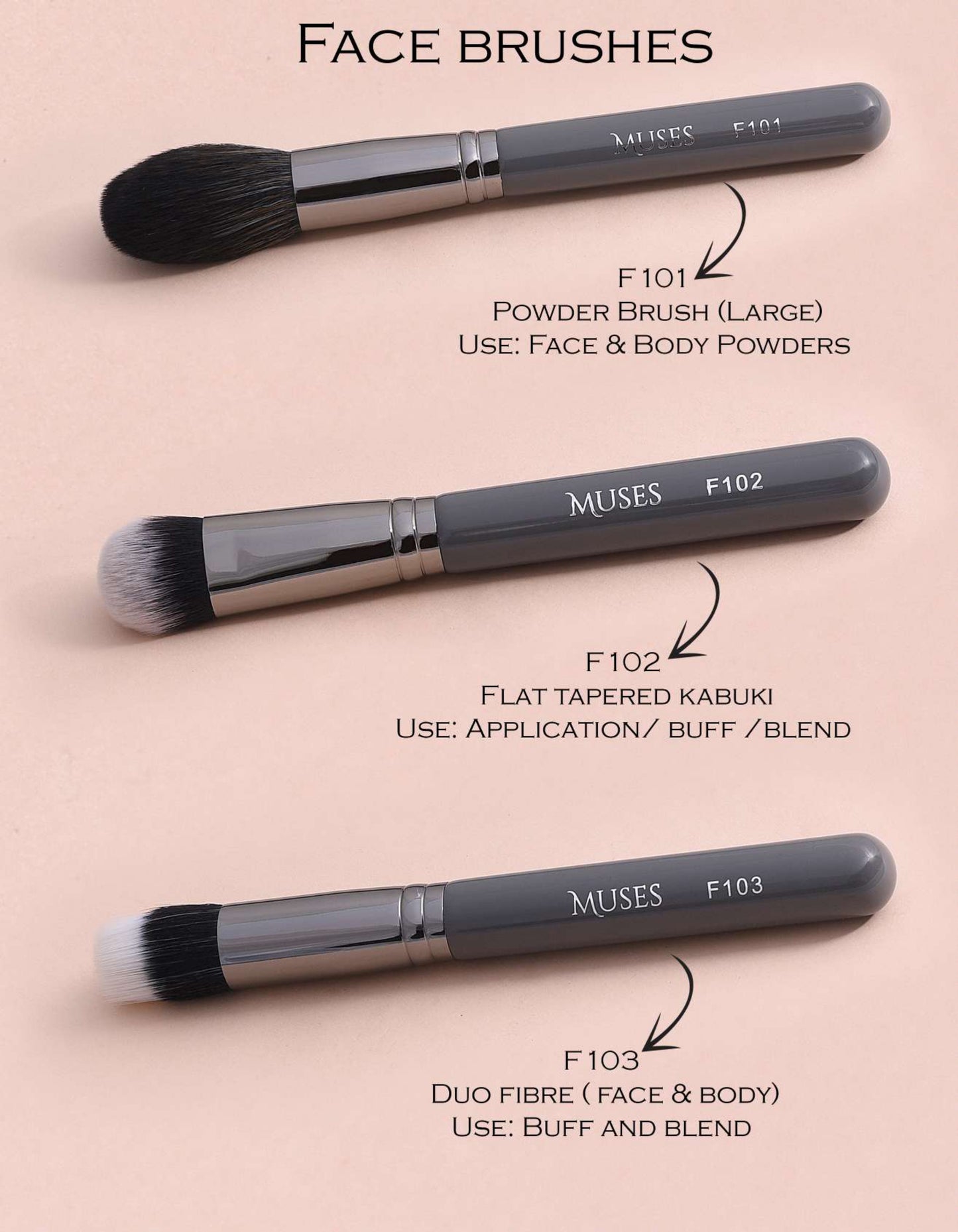 Beautilicious India Muses 31-piece brush kit