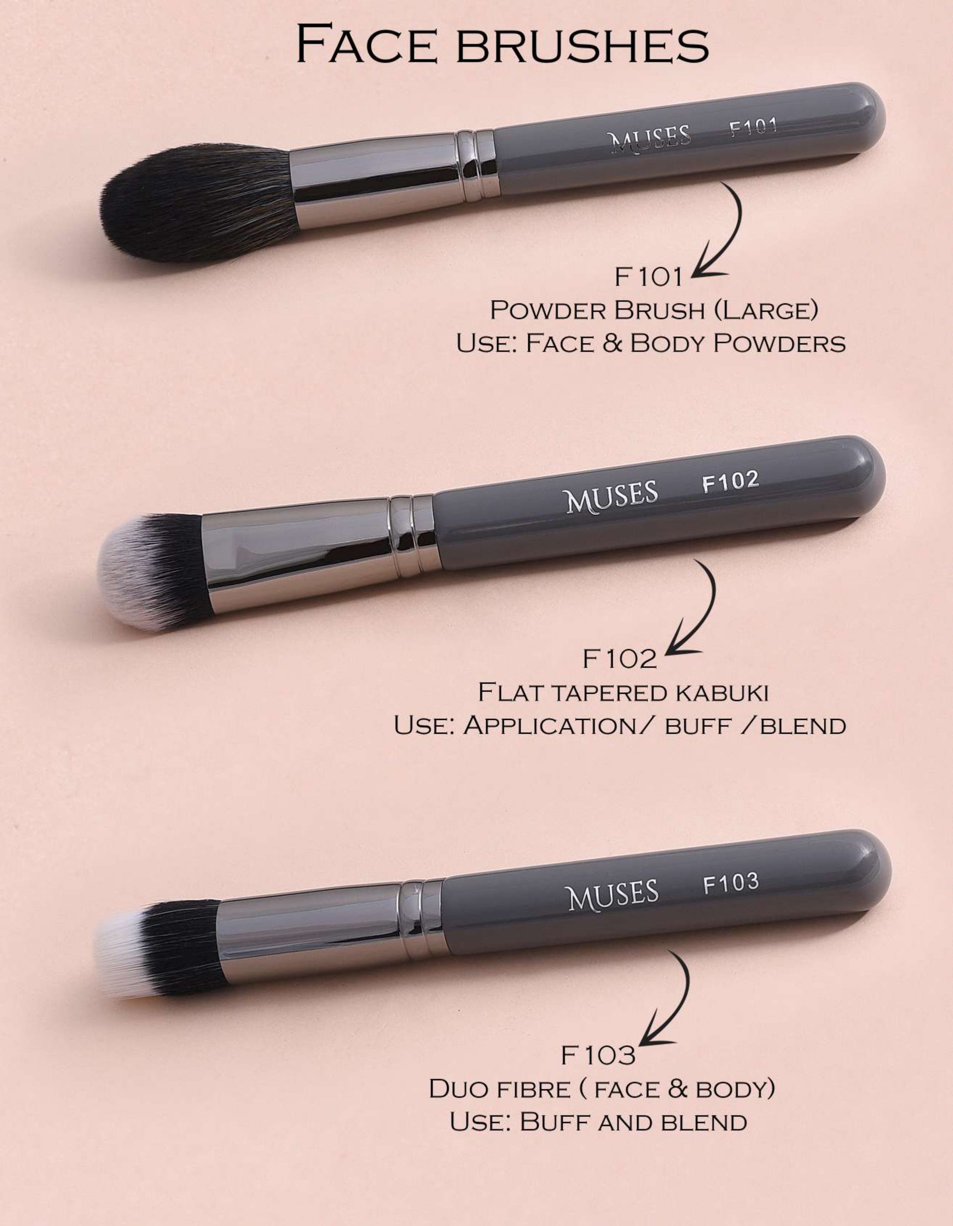Beautilicious India Muses 31-piece brush kit