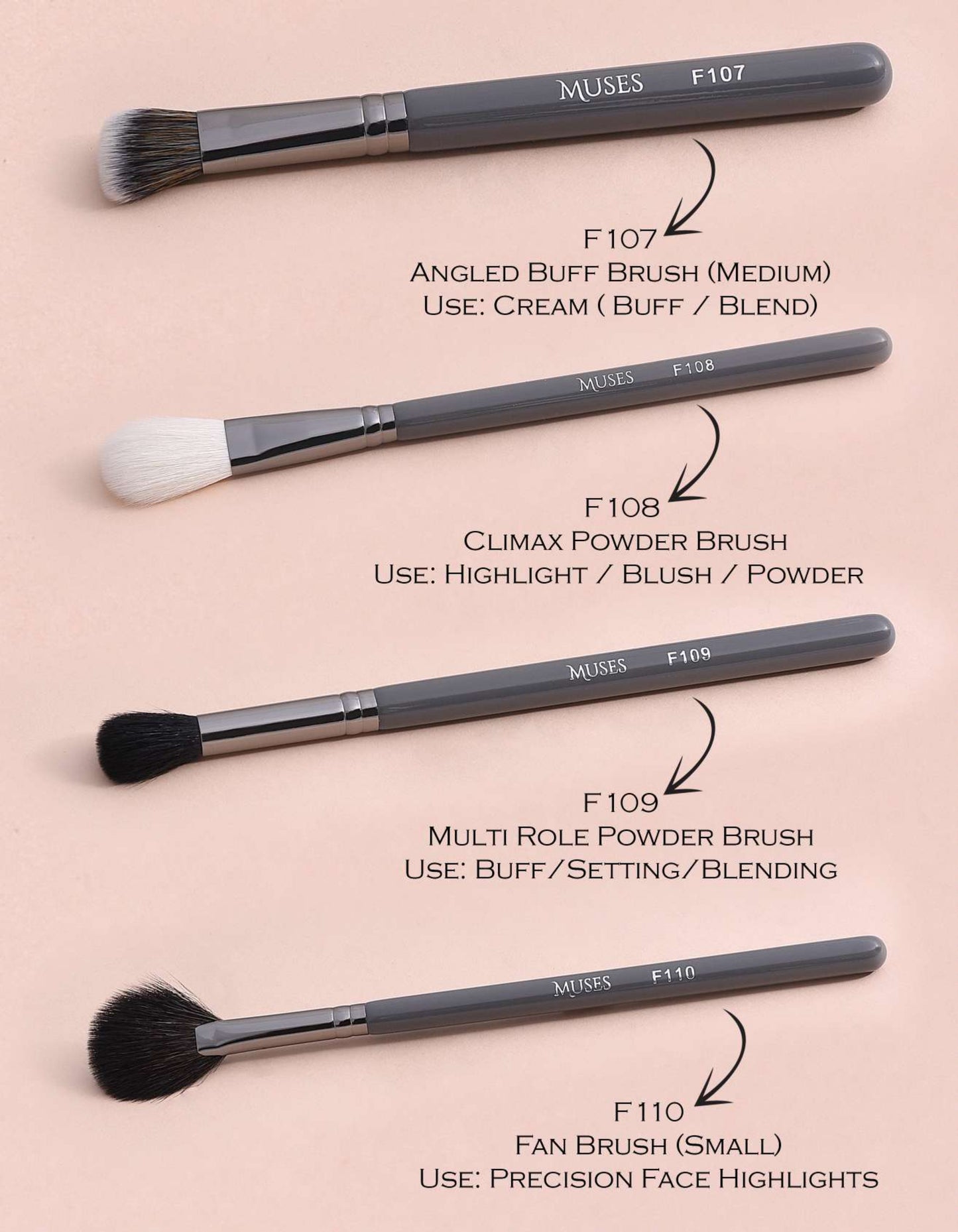 Beautilicious complete 31-brush makeup se